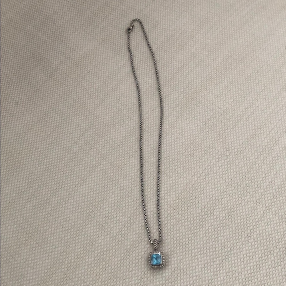 David Yurman Petite Albion necklace with diamonds